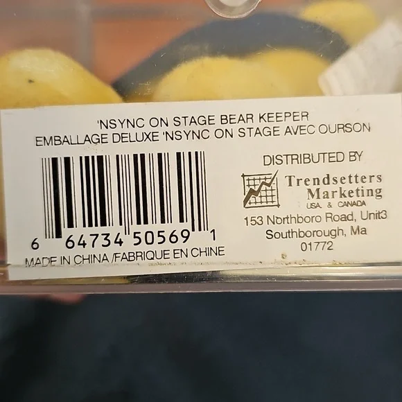 NSYNC On Stage Limited Edition Bear Joey Fatone - Picture 5 of 5